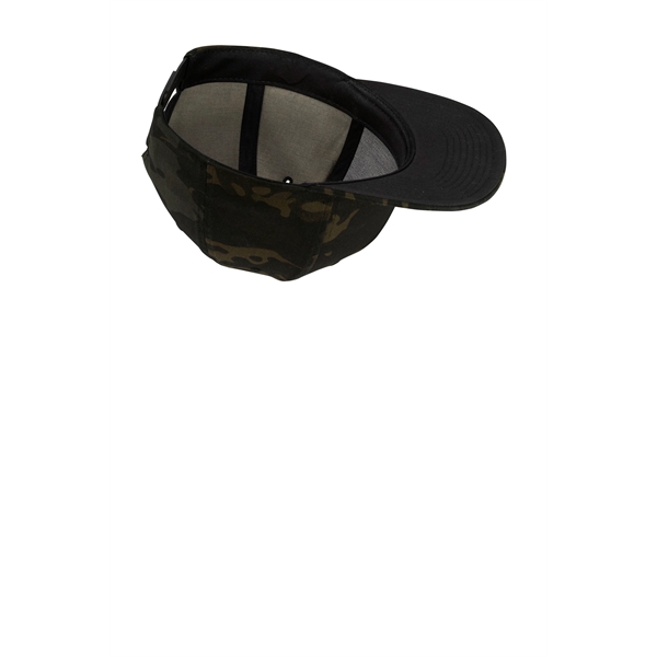 Sport-Tek Yupoong Flat Bill Snapback Cap.... from ASI 84863 SanMar