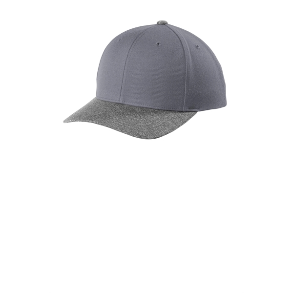 Sport-Tek Yupoong Curve Bill Snapback Cap.... from ASI 84863 SanMar