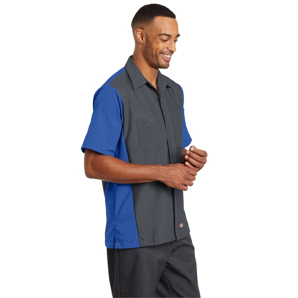 Red Kap Short Sleeve Ripstop Crew Shirt.... from ASI 84863 SanMar