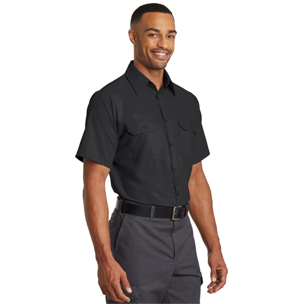 Red Kap Short Sleeve Solid Ripstop Shirt.... from ASI 84863 SanMar