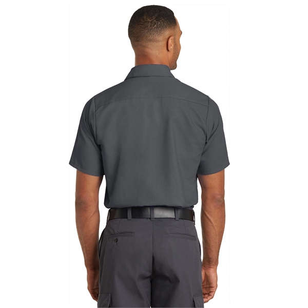 Red Kap Short Sleeve Solid Ripstop Shirt.... from ASI 84863 SanMar