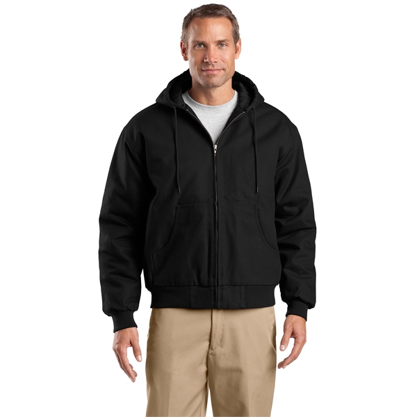 CornerStone Tall Duck Cloth Hooded Work Jacket.... from ASI 84863 SanMar