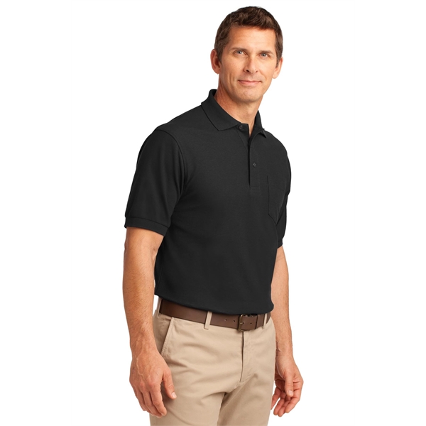 Port Authority Tall Silk Touch Polo with Pocket.... from ASI 84863 SanMar