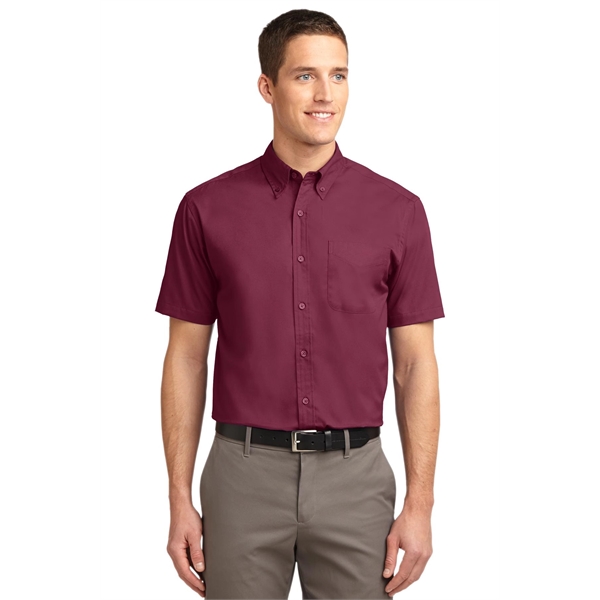 Port Authority Tall Short Sleeve Easy Care Shirt.... from ASI 84863 SanMar