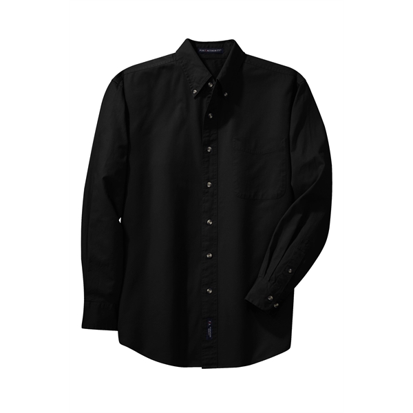 Port Authority Tall Long Sleeve Twill Shirt.... from ASI 84863 SanMar