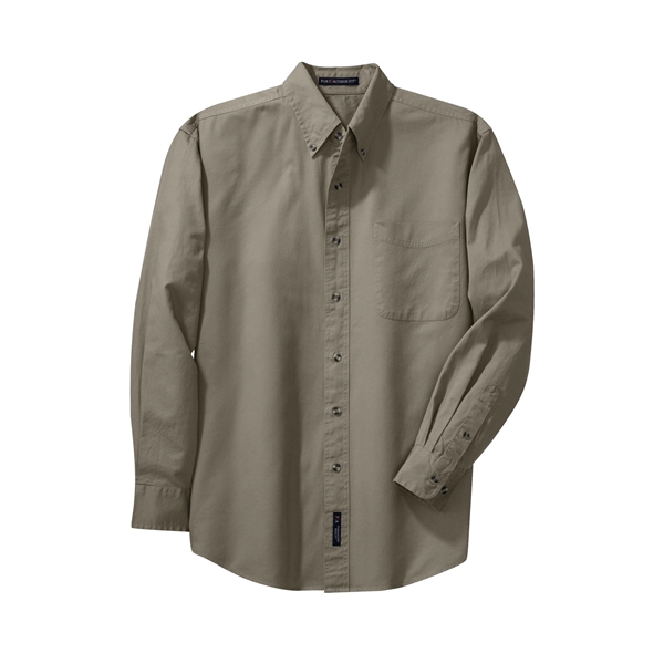 Port Authority Tall Long Sleeve Twill Shirt.... from ASI 84863 SanMar
