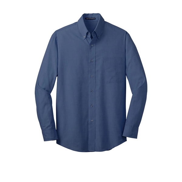 Port Authority Tall Crosshatch Easy Care Shirt.... from ASI 84863 SanMar