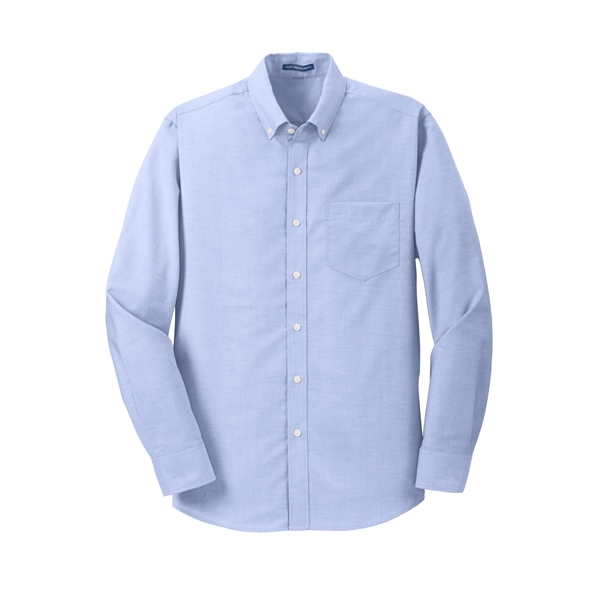 Port Authority Tall SuperPro Oxford Shirt.... from ASI 84863 SanMar