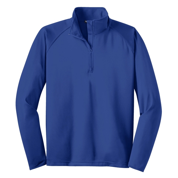 Sport-Tek Tall Sport-Wick Stretch 1/2-Zip Pullover.... from ASI 84863 SanMar