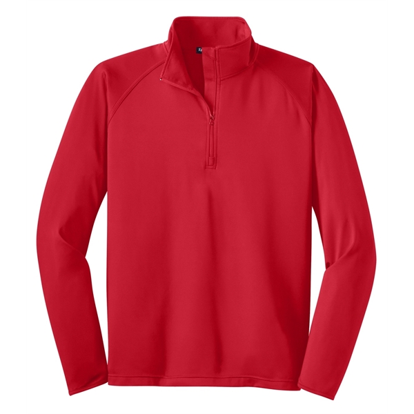 Sport-Tek Tall Sport-Wick Stretch 1/2-Zip Pullover.... from ASI 84863 SanMar