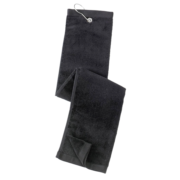 Port Authority Grommeted Tri-Fold Golf Towel.... from ASI 84863 SanMar