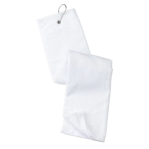Port Authority Grommeted Tri-Fold Golf Towel.... from ASI 84863 SanMar