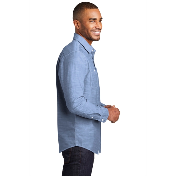Port Authority Slub Chambray Shirt.... from ASI 84863 SanMar