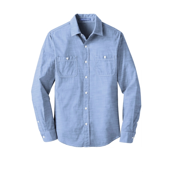 Port Authority Slub Chambray Shirt.... from ASI 84863 SanMar