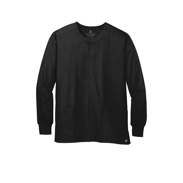 WonderWink Unisex WorkFlex Snap-Front Scrub Jacket... from ASI 84863 SanMar