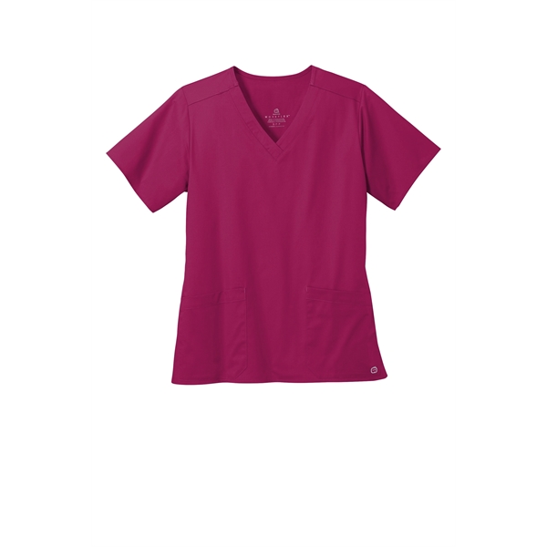 WonderWink Women's WorkFlex V-Neck Top... from ASI 84863 SanMar