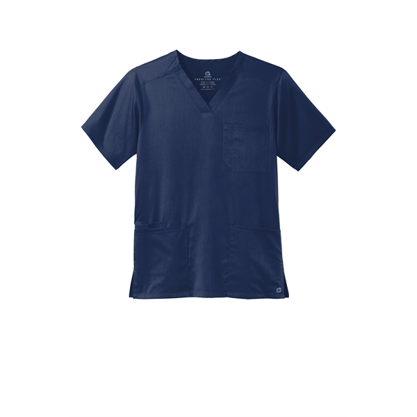 WonderWink Men's Premiere Flex V-Neck Top... from ASI 84863 SanMar