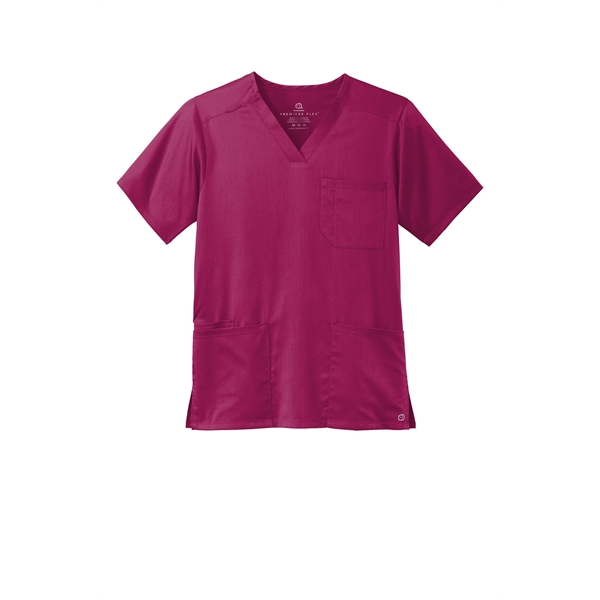 WonderWink Men's Premiere Flex V-Neck Top... from ASI 84863 SanMar