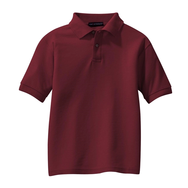 Port Authority Youth Silk Touch Polo.... from ASI 84863 SanMar