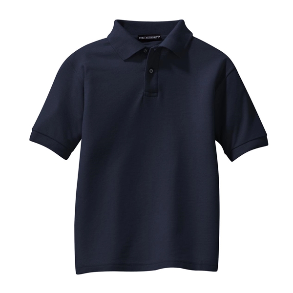 Port Authority Youth Silk Touch Polo.... from ASI 84863 SanMar