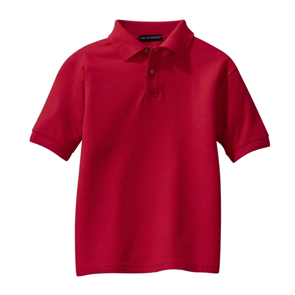 Port Authority Youth Silk Touch Polo.... from ASI 84863 SanMar