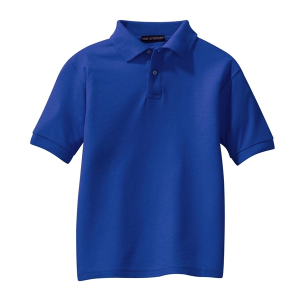 Port Authority Youth Silk Touch Polo.... from ASI 84863 SanMar