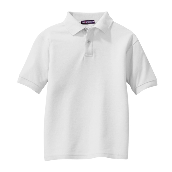 Port Authority Youth Silk Touch Polo.... from ASI 84863 SanMar