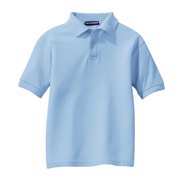 Port Authority Youth Silk Touch Polo.... from ASI 84863 SanMar