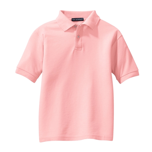 Port Authority Youth Silk Touch Polo.... from ASI 84863 SanMar
