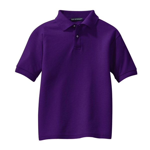 Port Authority Youth Silk Touch Polo.... from ASI 84863 SanMar