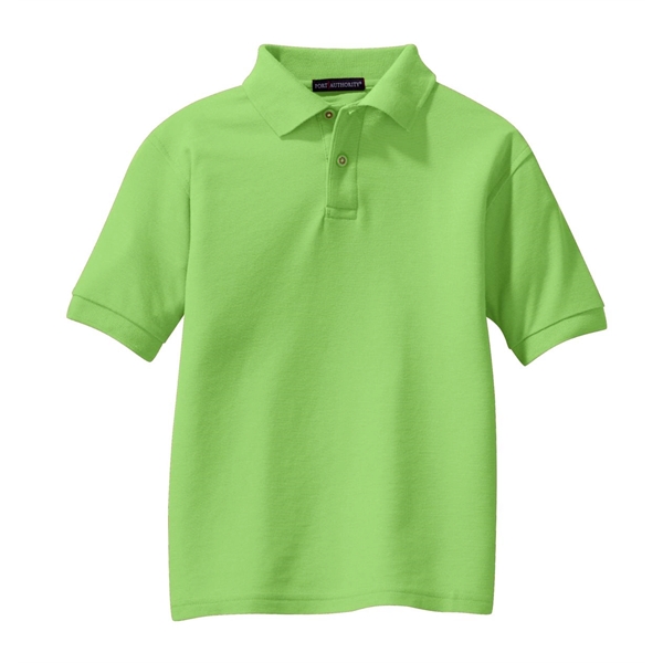 Port Authority Youth Silk Touch Polo.... from ASI 84863 SanMar