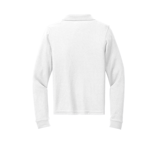 Port Authority Youth Long Sleeve Silk Touch Polo.... from ASI 84863 SanMar