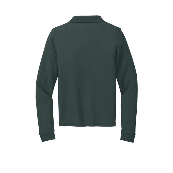 Port Authority Youth Long Sleeve Silk Touch Polo.... from ASI 84863 SanMar