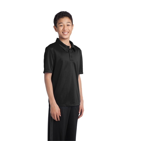 Port Authority Youth Silk Touch Performance Polo.... from ASI 84863 SanMar