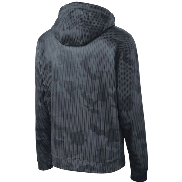 Sport-Tek Youth Sport-Wick CamoHex Fleece Hooded Pullover.... from ASI 84863 SanMar