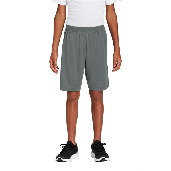 Sport-Tek Youth PosiCharge Competitor Pocketed Short.... from ASI 84863 SanMar