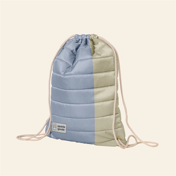 Piggy Back drawstring backpack does it all. Cotton cord.... from ASI 74710 Numo