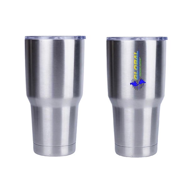 Double wall stainless steel travel tumbler, 30 oz. plus 1 color... from ASI 37218 Athena Promo (tm)