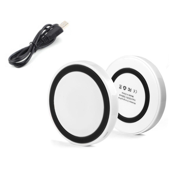 Fast QI wireless charger for QI-enabled smartphones and mobile devices.... from ASI 37218 Athena Promo (tm)