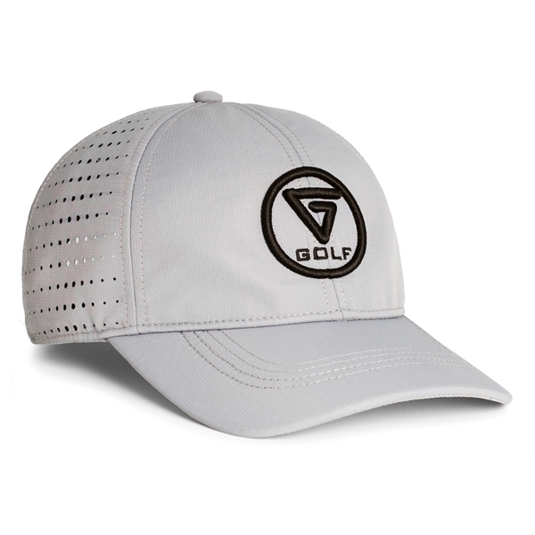 Lite Series Perforated Cap with hook-and-loop adjustable and low-profile, lightly structured... from ASI 37461 Augusta Sportswear / Pacific Headwear