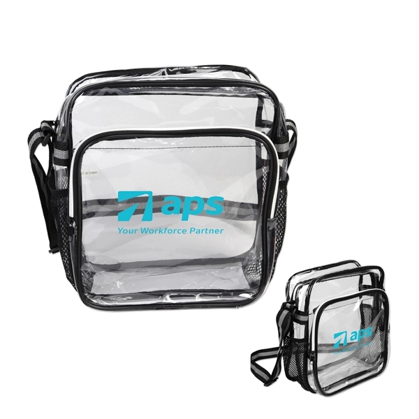 Clear messenger bag made of TPU material.... from ASI 98360 WOWLine / WOWLine®