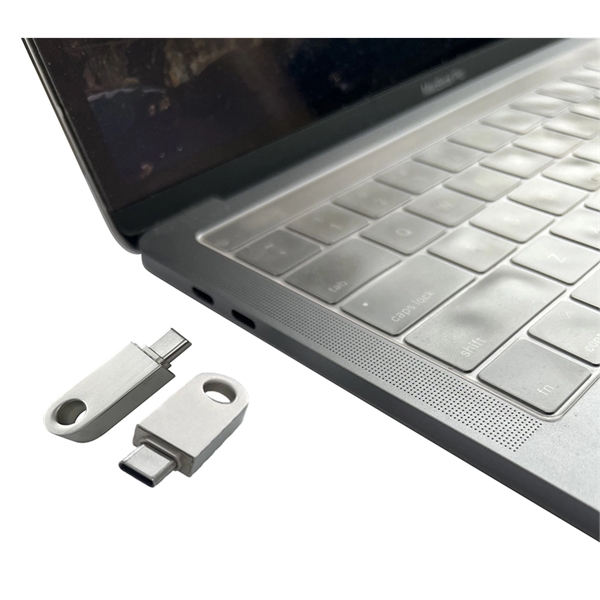Type C 3.0 USB flash drive plus free 1 color silkscreen... from ASI 37218 Athena Promo (tm)