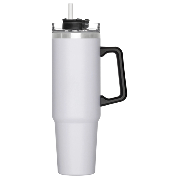 40 oz. vacuum insulated travel mug made of stainless steel with... from ASI 57655 STOPNGO Line