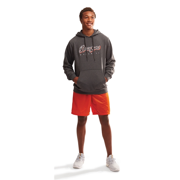 60/40 cotton/polyester fleece hoody with a front pouch pocket, set-in sleeves,... from ASI 37461 Augusta Sportswear