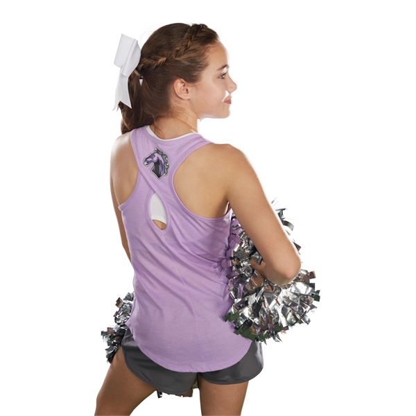 Girls Wayfarer shorts made of polyester with a liner that has... from ASI 37461 Augusta Sportswear