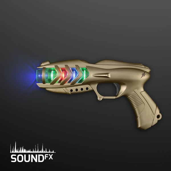 Light Blaster Space Gun, Spinning Toy with Sound; Imprinted and Blank... from ASI 34194 ALightPromos