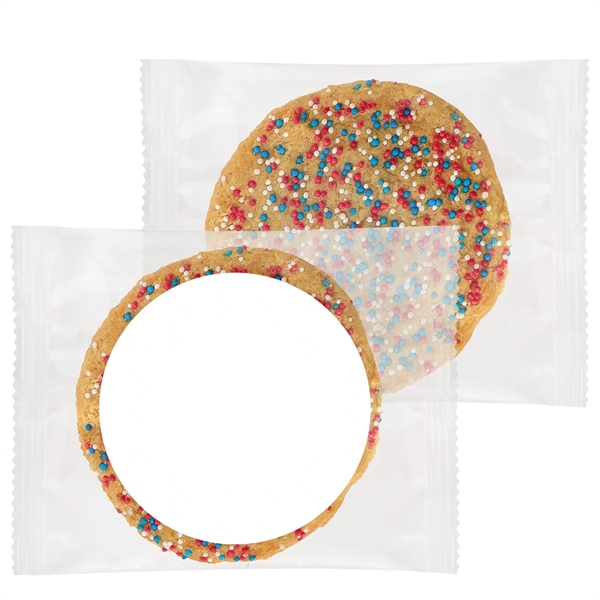 Sugar cookie with patriotic nonpareils.... from ASI 71685 Midnite Snax®