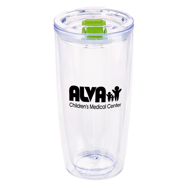 BPA free 19 oz. tumbler with acrylic outer and inner double... from ASI 61125 Hit Promotional Products / Hit®