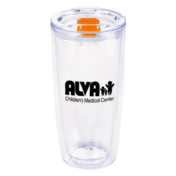BPA free 19 oz. tumbler with acrylic outer and inner double... from ASI 61125 Hit Promotional Products / Hit®