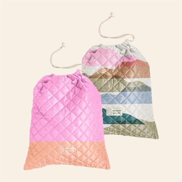 The Bubbles tote is a sturdy bag with a drawstring closure... from ASI 74710 Numo